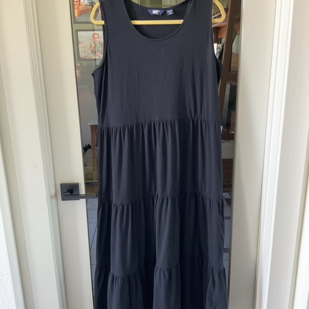 Lands End Tiered Tank Dress XLP